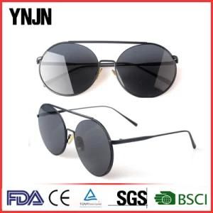 Ynjn Round Metal UV400 Unisex OEM Sunglasses