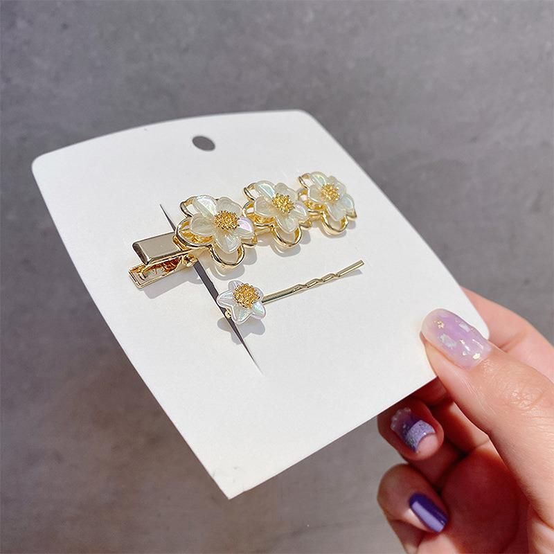 Fashion Pearl Flower Hair Clip Jewelry