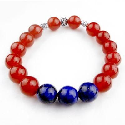 Semi Precious Stone Fashion Crystal Agate Bracelet Bangles Jewelry