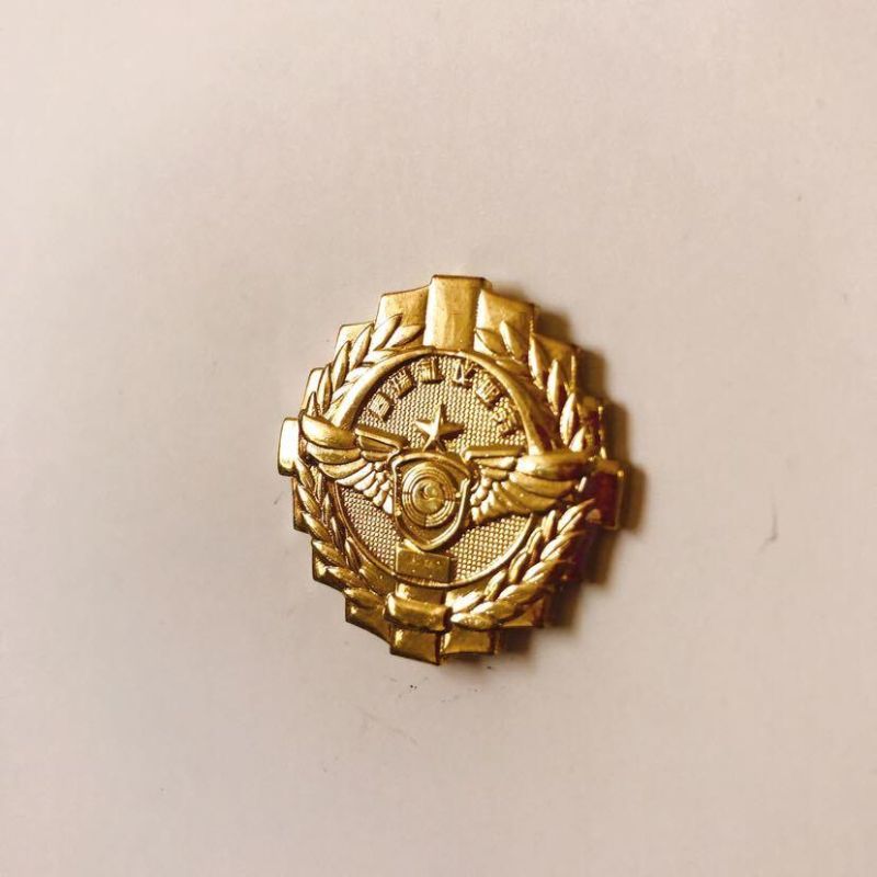 Low Price Customized for Decoration Gold Color Badge