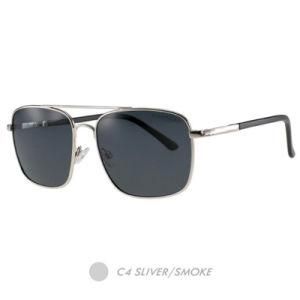 Metal New Fashion Sunglasses, Brand Replicas Aviators Square Frame M6022-04