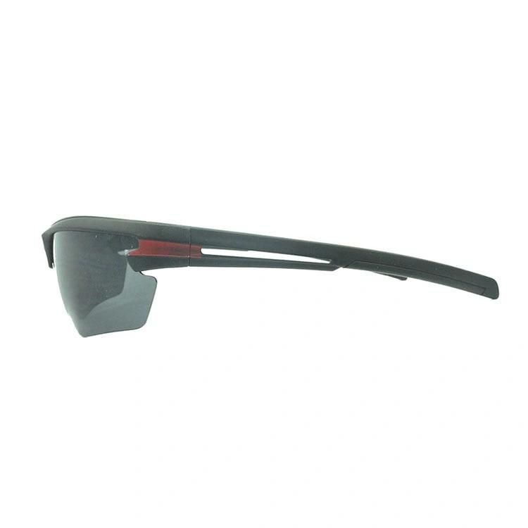 Lightweight Custom Sport Sunglasses Half Frame