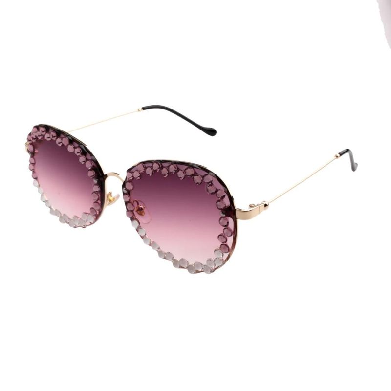 2020 Frameless Diamond Sunglasses