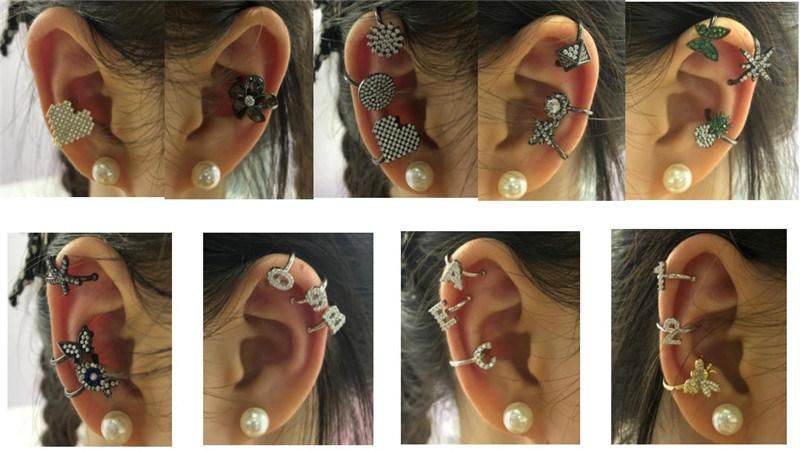 Wholesale 925 Silver or Brass 2022 Fashion OEM&ODM Ear Cuff Small Earrings High Quality Jewelry Wholesale Price