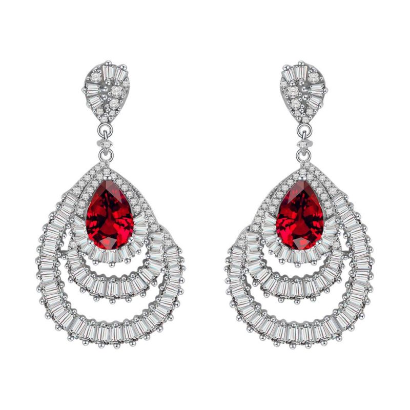 Hip Hop Shell CZ Crystals Healing Stones Fine Jewellery Sets Women 9925 925 Sterling Silver Jewelry Set Dubai Bridal Jewelry Set