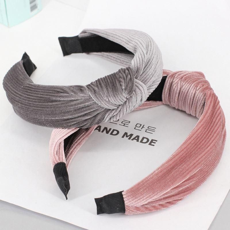 Fashion Simple Elastic Cotton Knotted Hair Band Jewelry