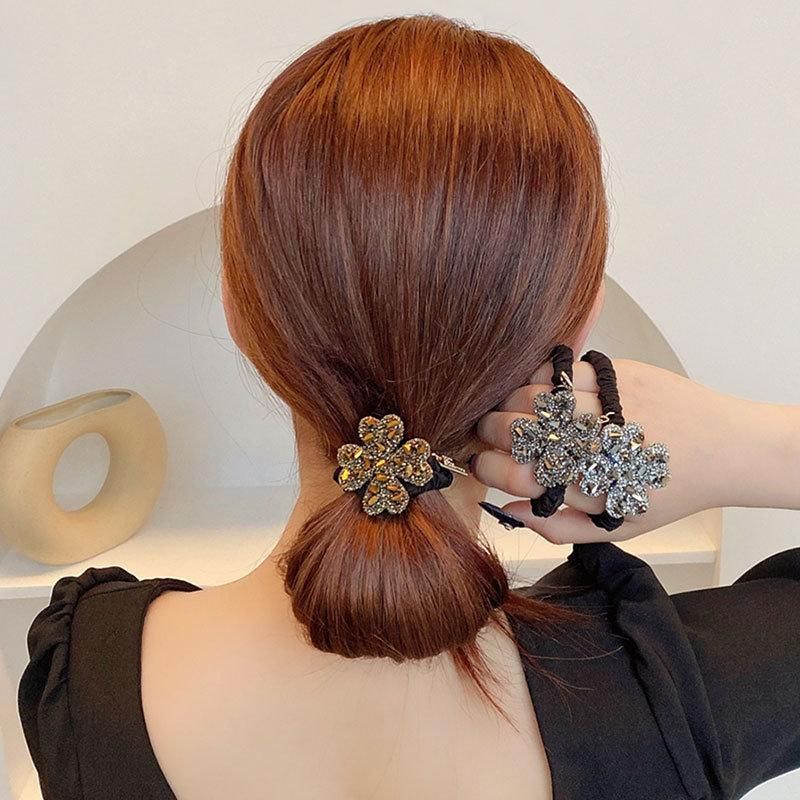 Fashion Hair Accessories Rhinestone Headband Simple Hairring Hairrope
