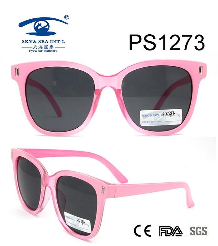 Hot Sell New Model Kid Plastic Sunglasses (PS1273)