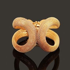 Handmade Sterling Gold Jewelry Bracelet
