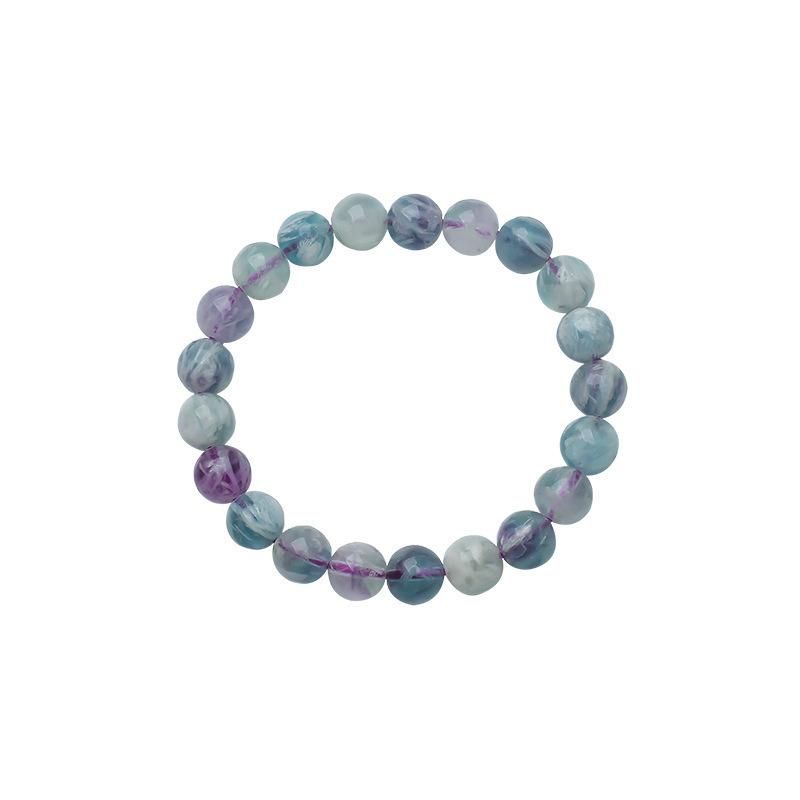 Fashion Jewelry Natural Crystal Green Fluorite Strand
