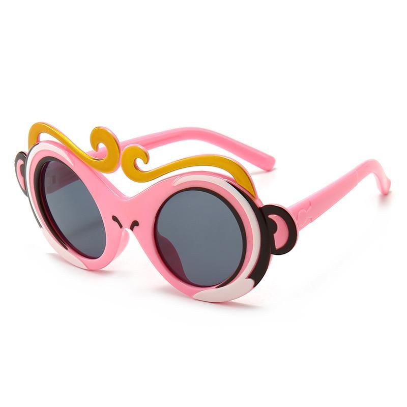 Classic Unisex Kids Gift for Little Boys Girls UV400 Polarized Shades Flexible Silicone Sunglasses