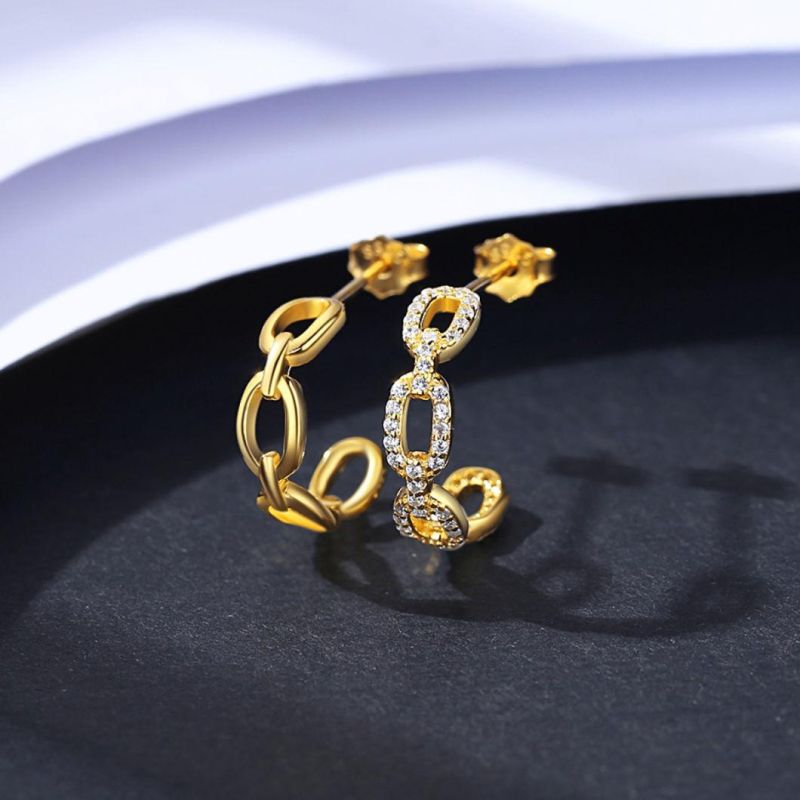 925 Sterling Silver Earring Customized Design for Wholesale