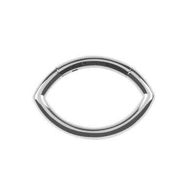 Eternal Metal ASTM F136 Titanium Mariquesa Shaped Hinged Segment Hoop Rings Jewelry Piercing