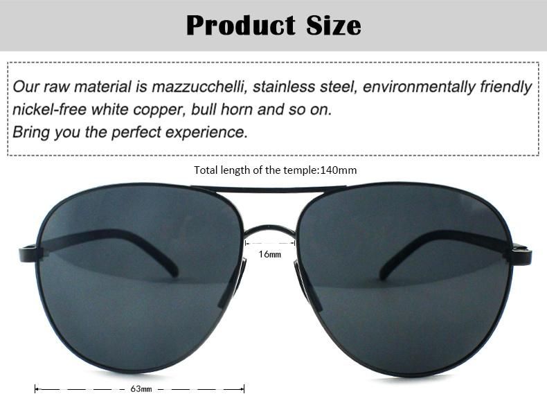 2020 Fashion Double Beam Design Stock Polarized Men Sunglasses