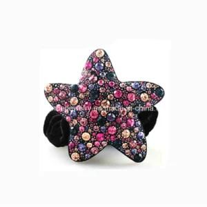 Hair Decoration with Rhinestone Hair Rope for Women