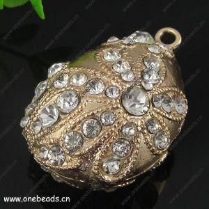 Zinc Alloy Crystal Pendant (PXH-5082D)