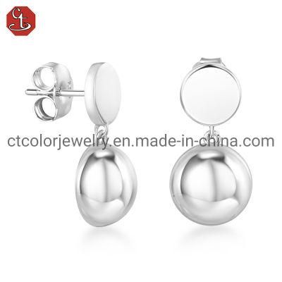 Factory Wholesale 925 Silver Sterling Jewellery Fashion Earring Jewelry