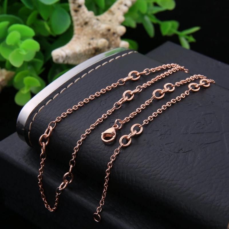 Fashion Necklace Stainless Steel Large Small Cross Cable Chain Jewelry