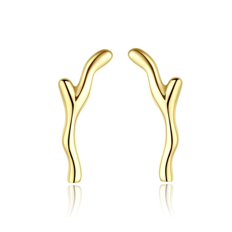 Fashion Branches Jewelry High Quality S925 Ear Studs