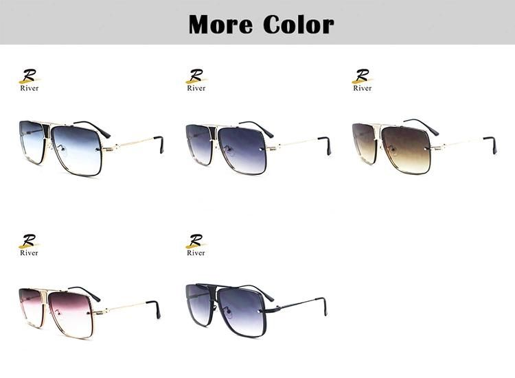 Top Flat Star Models Style Women Sunglasses