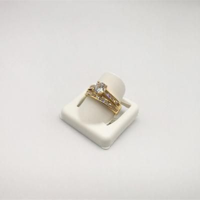 High Quality Ladies Gemstone Ring Design S925 Silver Natural Rings