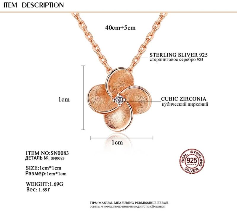 Wholesale Customized 18K Gold-Plated Zircon Imitation Jewelry Necklace