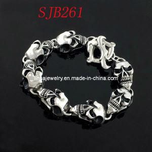 Cool Skull Designs Casting 316L Stainless Steel Bracelet