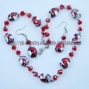 Special Beaded Jewelry Set Necklaces and Earrings (CTMR121107013-1)