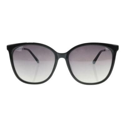 2017 Big Cat Eye Shape Sunglasses with Metal