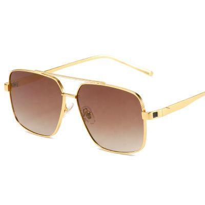 2022 Men Women Square Shades Sun Glasses Designer Famous Newest Luxury Style Fashion Trendy Metal Sunglasses