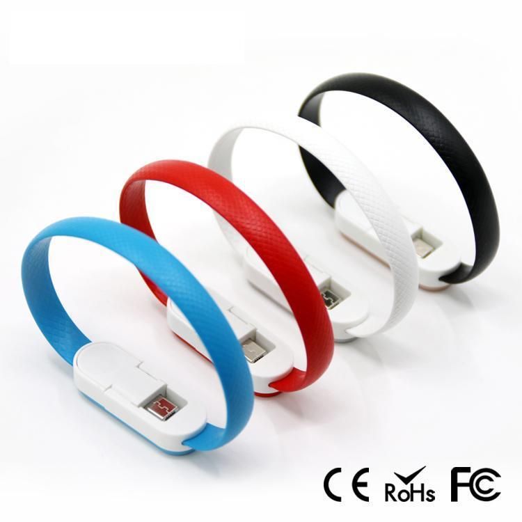 Fashion Wristband Original Fast Charging Data Sync USB Cable for iPhone Mobile Phone Accessories Bracelet