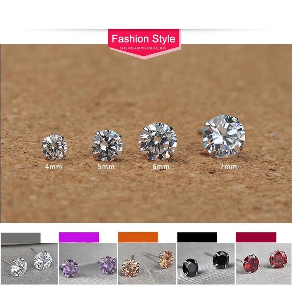 Popular Screw Back Stud Earrings for Men and Women