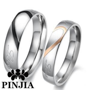 Fashion Titanium Steel Jewelry Wedding Ring