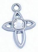 Crystal Silver Pendant (DE02-657)
