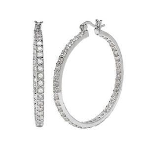 Hot Selling Dangle 92 Sterling Silver Hoop Earring