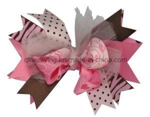 Solid Grosgrain Ribbon Boutique Hair Bows Clips for Baby Girls Kids
