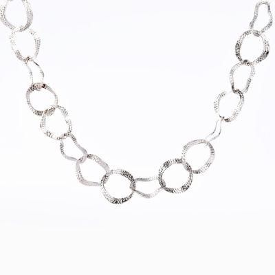 New Stainless Steel Necklace Accessories 14K 18K Gold Plated Fashion Choker Jewelry for Ladies