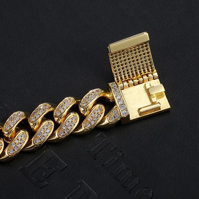New Copper Zircon Flower Cluster Copper Bracelet Women