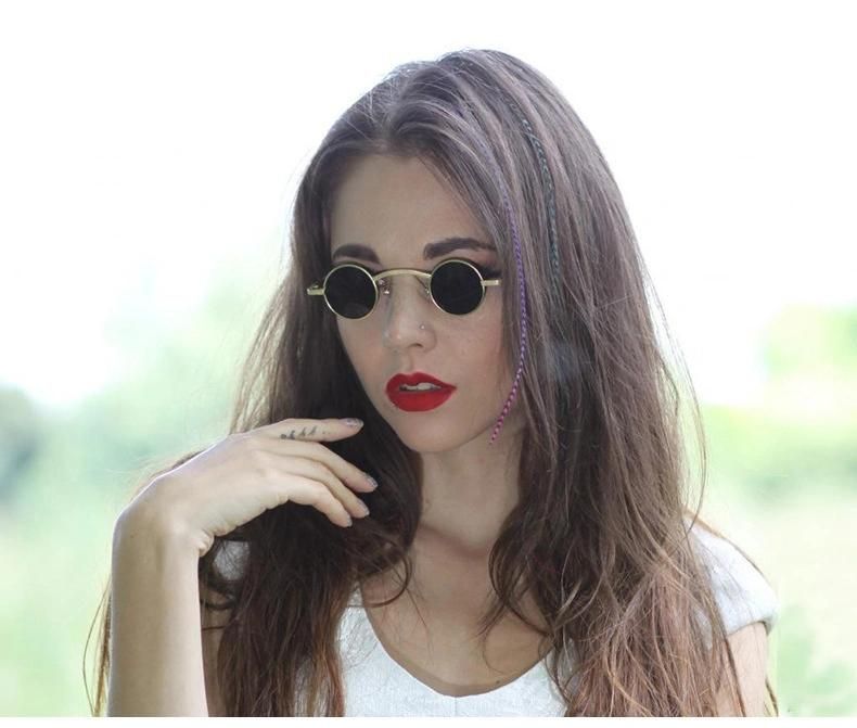 Retro Steampunk Sunglasses Small Round Sunglasses Women Men Steampunk Sunglasses