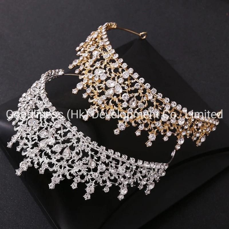 Rhinestone Crystal Bling Tiaras Wedding Crown Bridal Hair Accessories