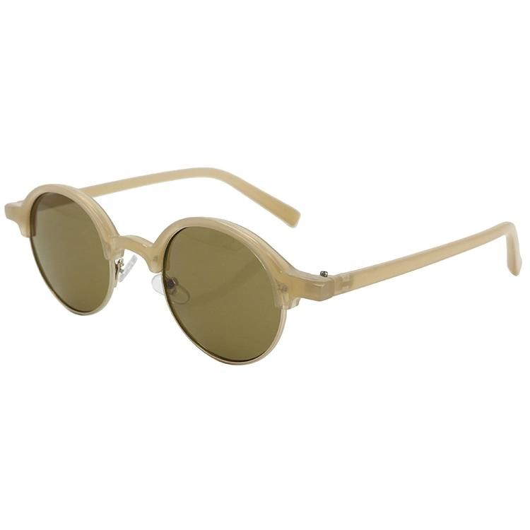 2019 Tiny Vintage Round Black Fashion Sunglasses