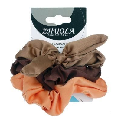 Satin Silk Elastic Hair Scrunchies for Women