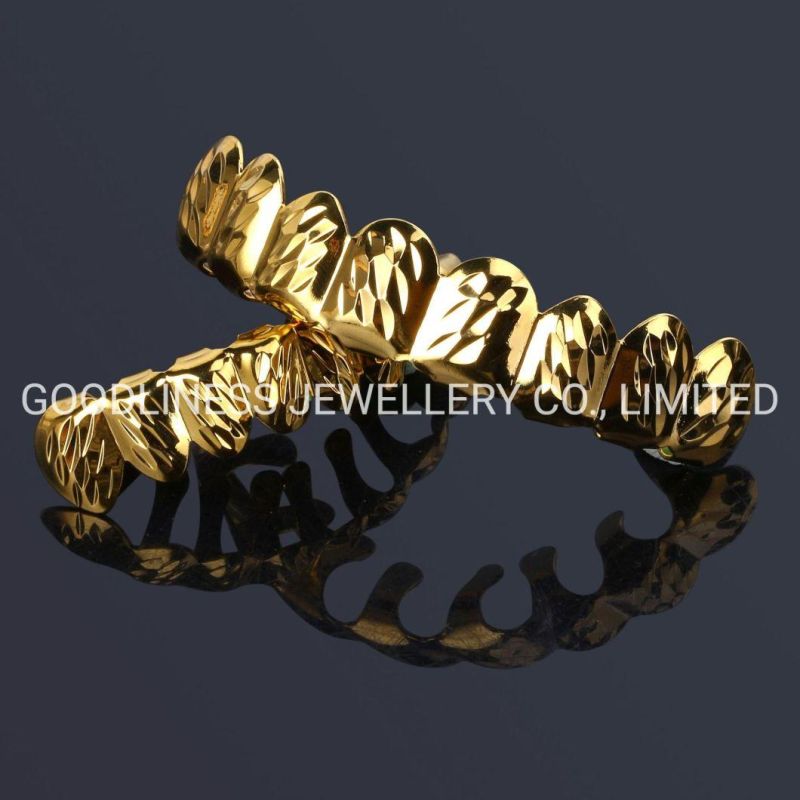 Plain Teeth Grillz Hip Hop Rapper Jewelry