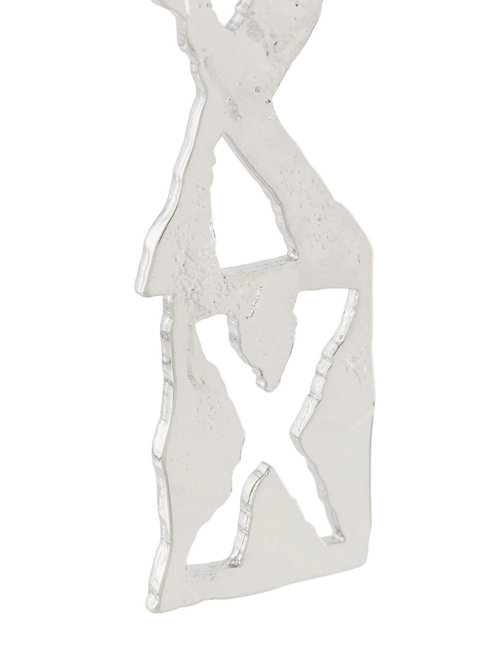 Fashion Metal Alloy Letters Temperament Earrings Jewelry