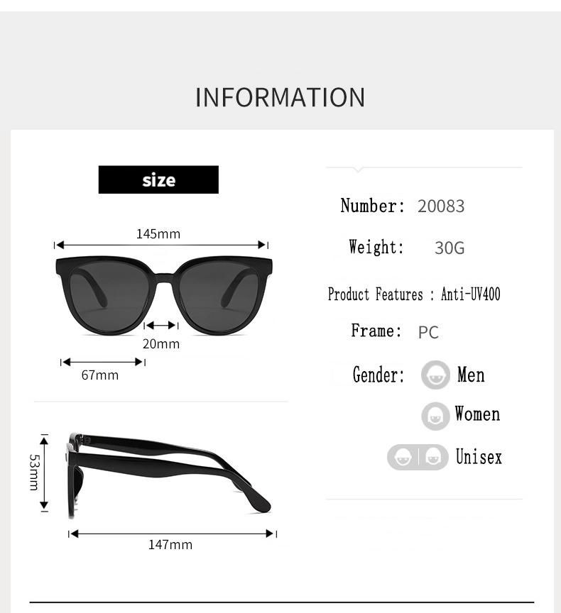 2022 New Custom Logo Samll Frame Fashionable Womens Sun Glasses Eyeglasses Sunglasses UV400 CE Eyewear
