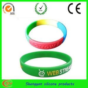 Charm Silicone Sport Bracelet Wristband (SY-SH039)