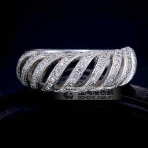 Fashion Lady Clear AAA CZ Stone Ring