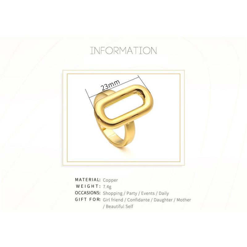 Popular Drop Shipping Knot Ring Gold Twist Women 18K Gold Plated Rings Ladies Sets for Sale