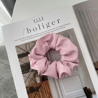 PU Hair Rope Ties Multicolor Leather Material Hair Ties