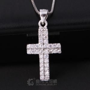Fahsion Jewelry 925 Sterling Silver Cross Pendant